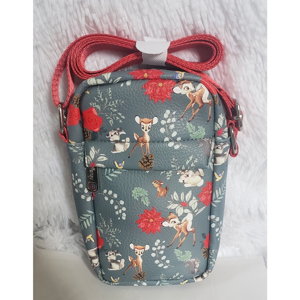 SOLD! NWT Buckle-Down Bambi Christmas Crossbody Bag
